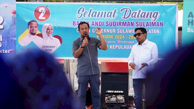 Kunjungan Andi Sudirman di Selayar