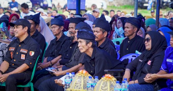 Tokoh Adat dan Masyarakat Kajang Doakan Andalan Hati Kembali Lanjutkan Pembangunan di Sulsel