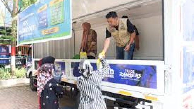 Operasi Pasar Murah Disdag Makassar.
