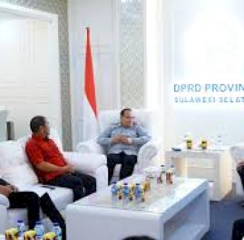 Pimpinan DPRD Sulsel Terima Kunjungan Kelembagaan Ombudsman RI