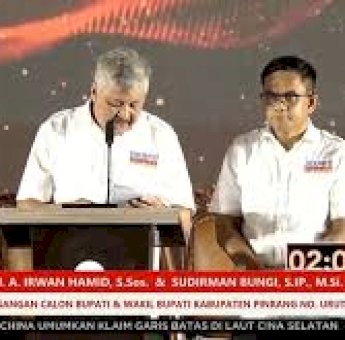 Irwan Hamid Skakmat Paslon 01 dan 03 Soal Pertanyaan Infrastruktur Muh Saddam Muh Saddam Selasa, 12 November 2024 22:25