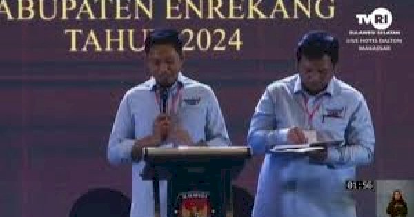 Debat Kedua Pilkada Enrekang, Ucu-Iwan Komitmen Wujudkan Kesejahteraan Masyarakat