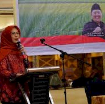 Rachmatika Dewi &ldquo;Cicu&rdquo; Harap Pemuda Tani Sulsel Beri Kontribusi dan Dorong Inovasi di Sektor Pertanian