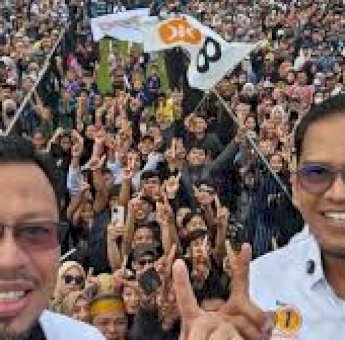 Membludak! Kampanye Akbar Muzayyin-Ikhsan Dihadiri Ribuan Masyarakat Sinjai