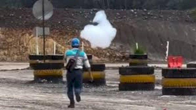 Heboh Awan Jatuh di Kalteng.