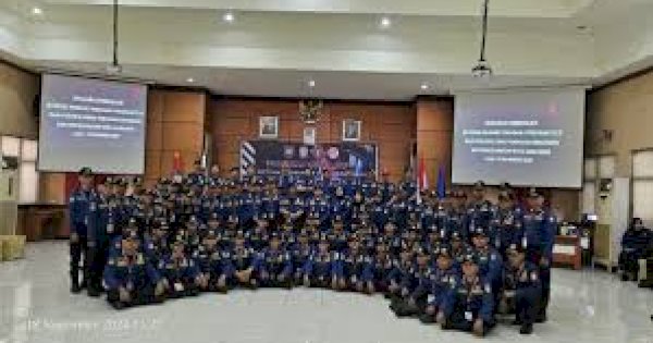 Damkar Makassar Sukses Gelar In House Training Diklat Pemadam 1 Prog 70 Jp