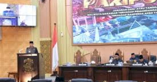 Pjs Wali Kota Arwin Azis Paparkan Jawaban atas Pemandangan Umum Fraksi Terkait Ranperda APBD 2025