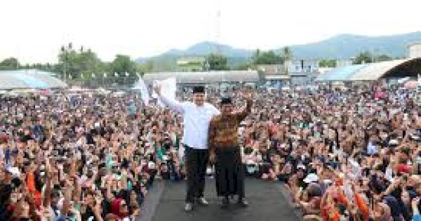 Kampanye di Desa Kanna Utara, Arham-Rahmat Bawa Pesan Jaga Kondusifitas Jelang Pencoblosan