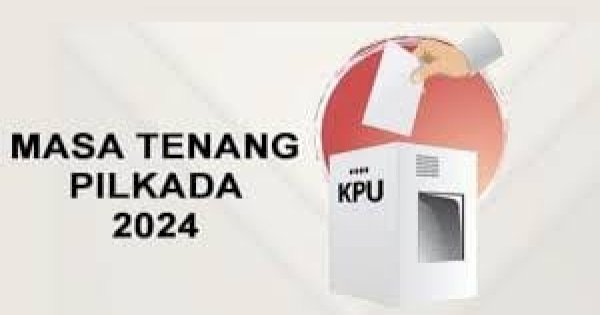 Ingat, Masa Tenang Pilkada 2024 Dimulai Hari Ini dan Berlangsung Tiga Hari