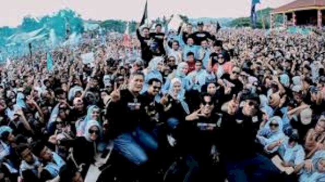 Kampanye Akbar Yusuf Ritangnga-Andi Tenri Liwan La Tinro.