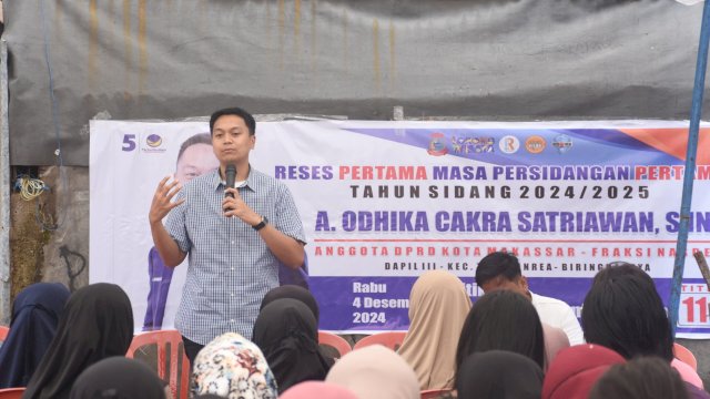 Anggota Dprd Kota Makassar Fraksi Nasdem, A.Odhika Cakra Satriwan