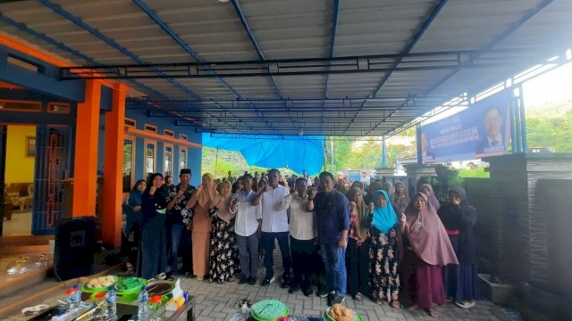 Ketua Fraksi NasDem DPRD Sulsel, Muhammad Sadar Reses di Pujananting, Barru.