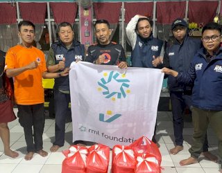 Gerak Cepat, RML Foundation Bantu Warga Korban Banjir di Kecamatan Biringkanaya