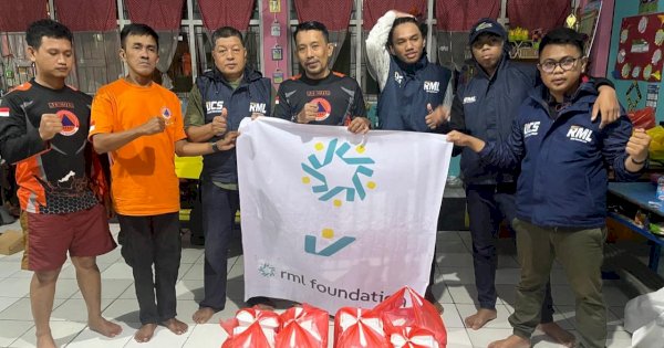 Gerak Cepat, RML Foundation Bantu Warga Korban Banjir di Kecamatan Biringkanaya