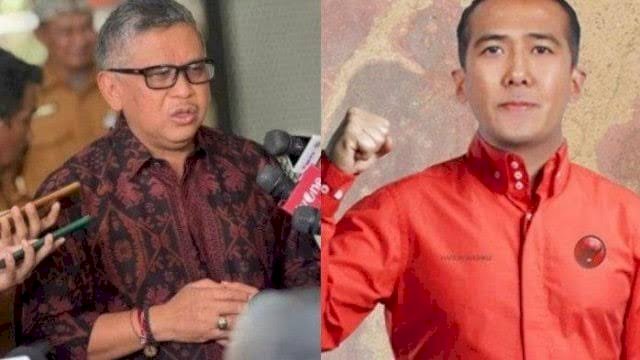 Hasto dan Harun Masiku.(F-INT)