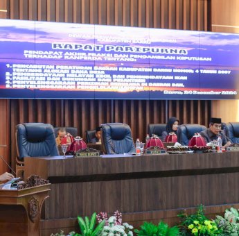 DPRD Barru Setujui Lima Perda, Bupati Barru : Ini Warisan Bersama Untuk Raykat