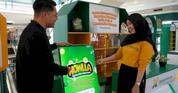 HOWLLA! Merchant FnB Bagi-bagi Produk Gratis di Booth Kallafriends MaRI