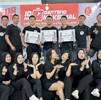 CitraCosmetic dan For Him Sukses Gelar “10 Menit Ganteng Challenge”