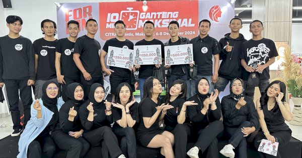 CitraCosmetic dan For Him Sukses Gelar “10 Menit Ganteng Challenge”