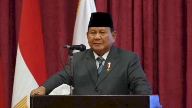 Presiden Prabowo.(F-INT)