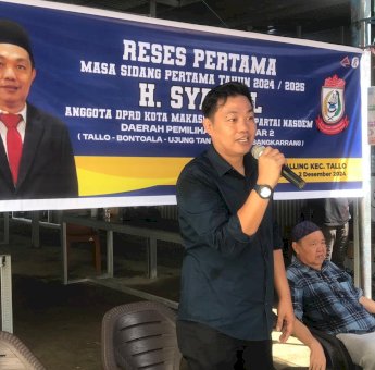 Anggota DPRD Makassar H. Syaiful Reses, Warga Jalan Rappokalling Keluhkan Bansos hingga Drainase