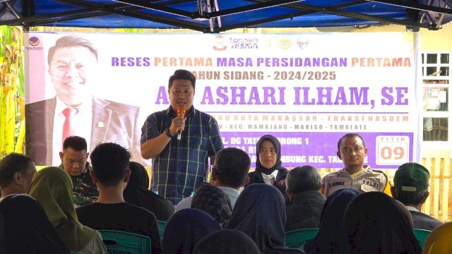 Ketua Fraksi NasDem Makassar ASri Ashari Ilham.