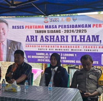 Ketua Fraksi NasDem Ari Ashari Ilham Reses, Temukan Masalah Bansos dan Banjir