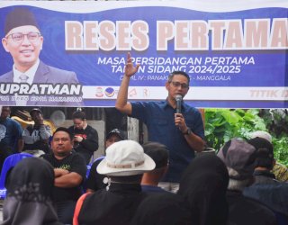 Bidang Infrastruktur Jadi Usulan Mayoritas Warga Manggala, Ketua DPRD Makassar Supratman Janji Tuntaskan-Dorong Ekonomi Kreatif