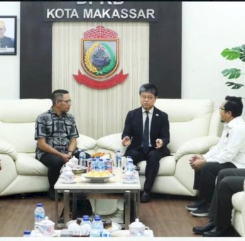 Ketua DPRD Makassar Supratman Terima Kunjungan Konsulat Ohashi Koichi, Bahas Peluang Kerjasama Makassar-Jepang