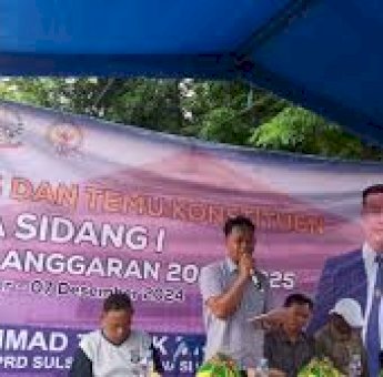 Legislator NasDem Taufik Malik Tutup Reses Sidang Pertama di Kelurahan Raya