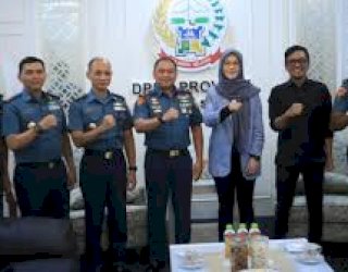 Terima Danlantamal VI Makassar, Rachmatika Dewi: Pentingnya Kerjasama Lintas Sektor