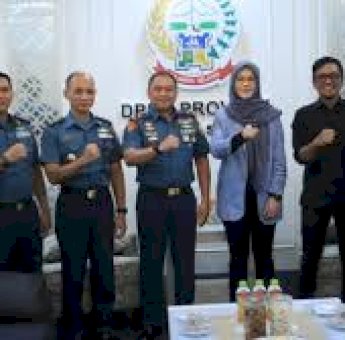 Terima Danlantamal VI Makassar, Rachmatika Dewi: Pentingnya Kerjasama Lintas Sektor