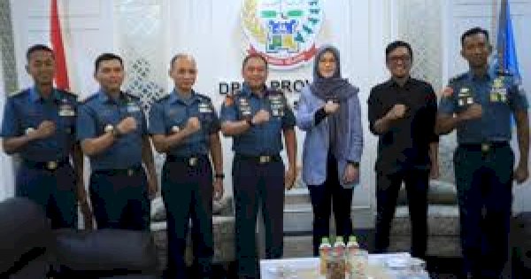 Terima Danlantamal VI Makassar, Rachmatika Dewi: Pentingnya Kerjasama Lintas Sektor