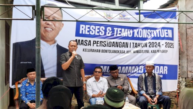 Ketua Fraksi Nasdem Sulsel, Muhammad Sadar