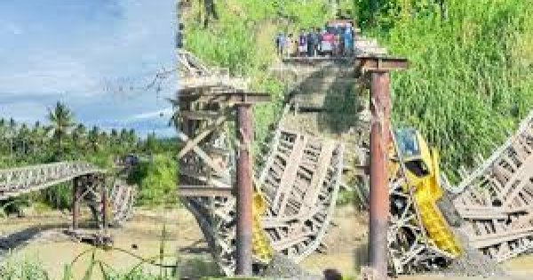 Jembatan Bulucenrana Ambruk, Syaharuddin Alrif Minta Kadis PU Sidrap Segara Buat DED dan Surat Permohonan ke Pemprov Sulsel