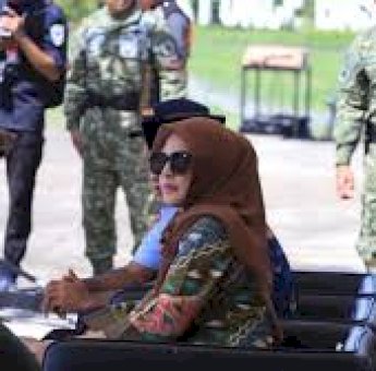 Ketua DPRD Sulsel Rachmatika Dewi Hadiri Upacara Penyematan Brivet di Lanud Sultan Hasanuddin