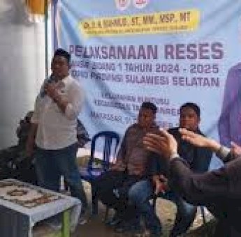 Legislator NasDem Mahmud Reses Perdana di Tamalanrea, Warga BTP Harap Pemprov Fokus Penguraian Kemacetan
