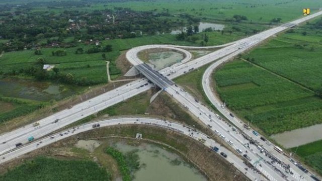 Ilustrasi Jalan Tol.(F-INT)