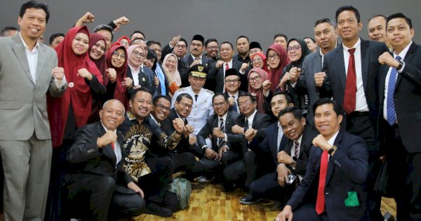 Sekda Jufri Rahman Perkenalkan Kepala OPD di Depan Pj Gubernur Prof Fadjry Djufri