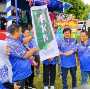 Ribuan Nakes Maros Ikuti Porseni HKN ke-60 di Kecamatan Cenrana