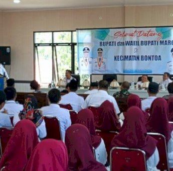 Bupati Maros Resmikan Kantor Camat Bontoa, Harap Pelayanan Semakin Lebih Baik