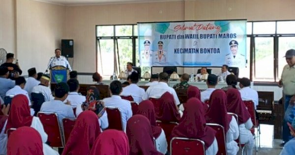 Bupati Maros Resmikan Kantor Camat Bontoa, Harap Pelayanan Semakin Lebih Baik