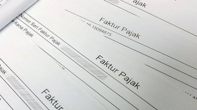 Ilustrasi Faktur Pajak.(F-INT)