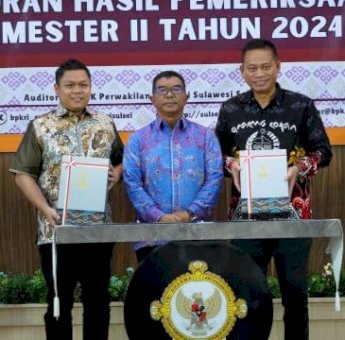 Terima LHP Semester II Tahun 2024, DPRD Sulsel Dorong Transparansi dan Akuntabilitas Keuangan Daerah