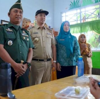 Bupati MYL Bareng Forkopimda Pangkep Tinjau Pelaksanaan Makan Bergizi Gratis