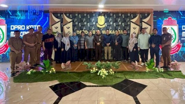 Ketua DPRD Supratman Terima Kunjugan Ketua PN Makassar.