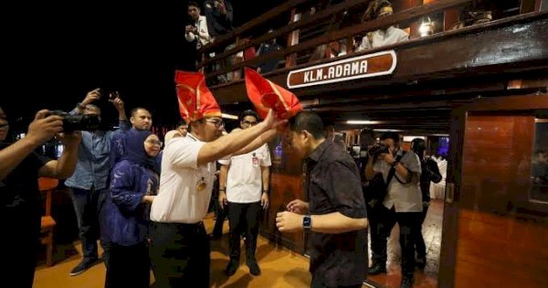 Menteri Kebudayaan Fadli Zon Apresiasi Danny Pomanto Hidupkan Kapal Pinisi di Pantai Losari, Perkenalkan Warisan Budaya Dunia