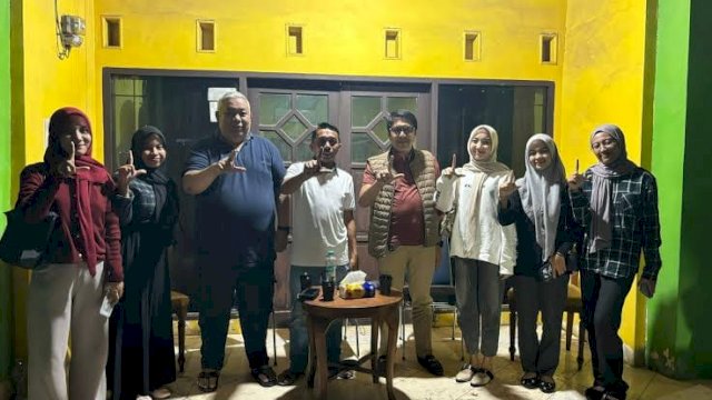 Bupati Sidrap Terpilih Syaharuddin Alrif Bersama Pengurus Himaprodi PBSI UNM