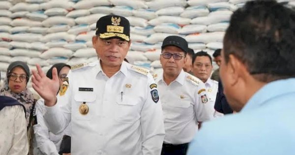 Tersedia 257 Ribu Ton di Gudang Bulog, Pj Gubernur Prof Fadjry Djufry Pastikan Stok Beras Sulsel Aman