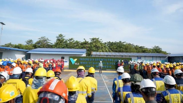 Peringatan Bulan K3 PT Vale.